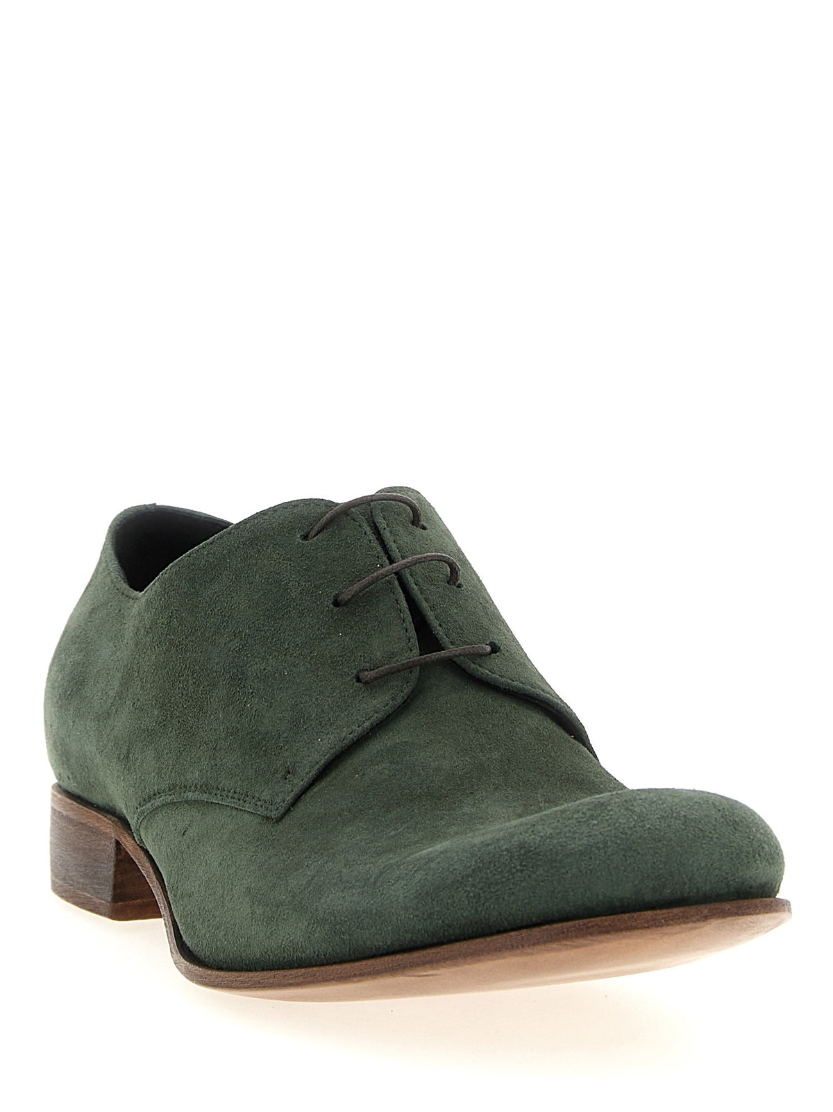 Julian Suede Lace Green, view 2