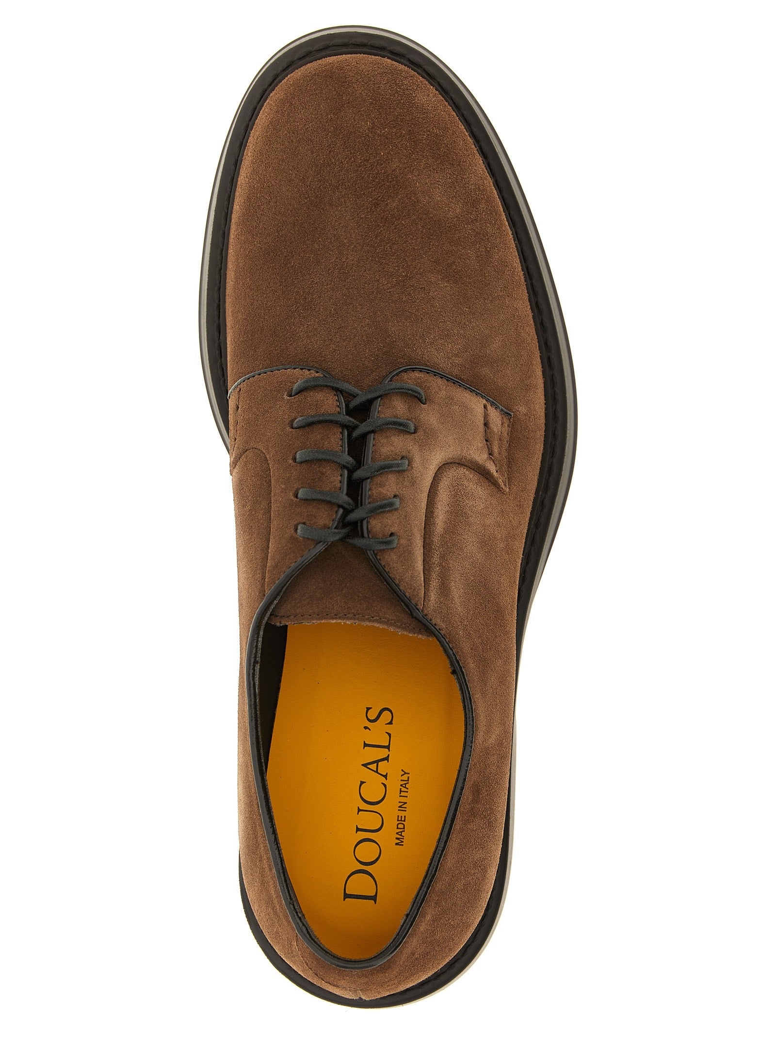 Doucal's Suede Lace Brown