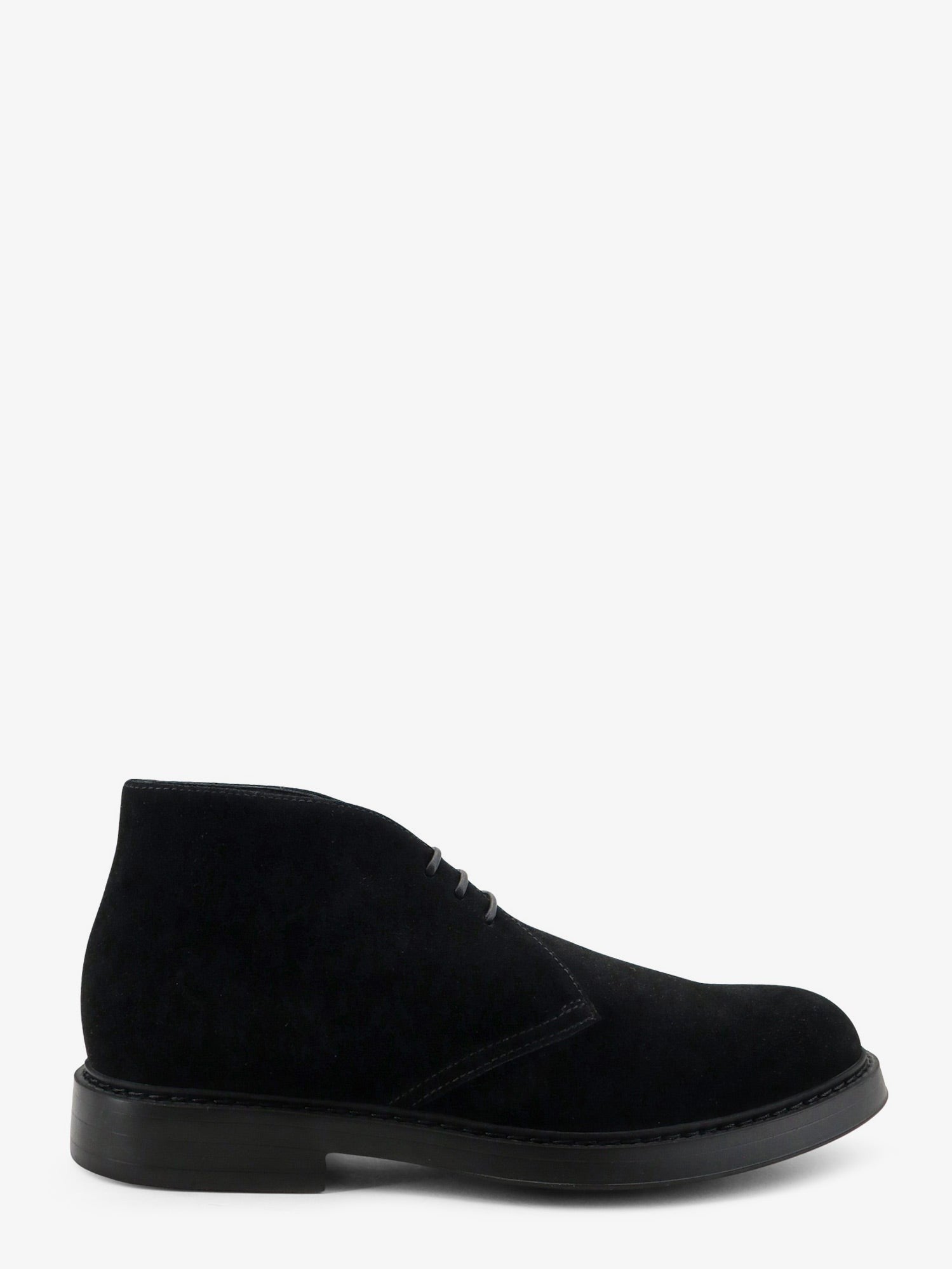 Doucal's Men's Suede Lace Black