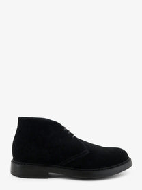 Doucal's Men's Suede Lace Black