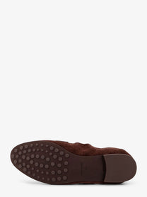 Tory Burch Women's Suede Loafer Black