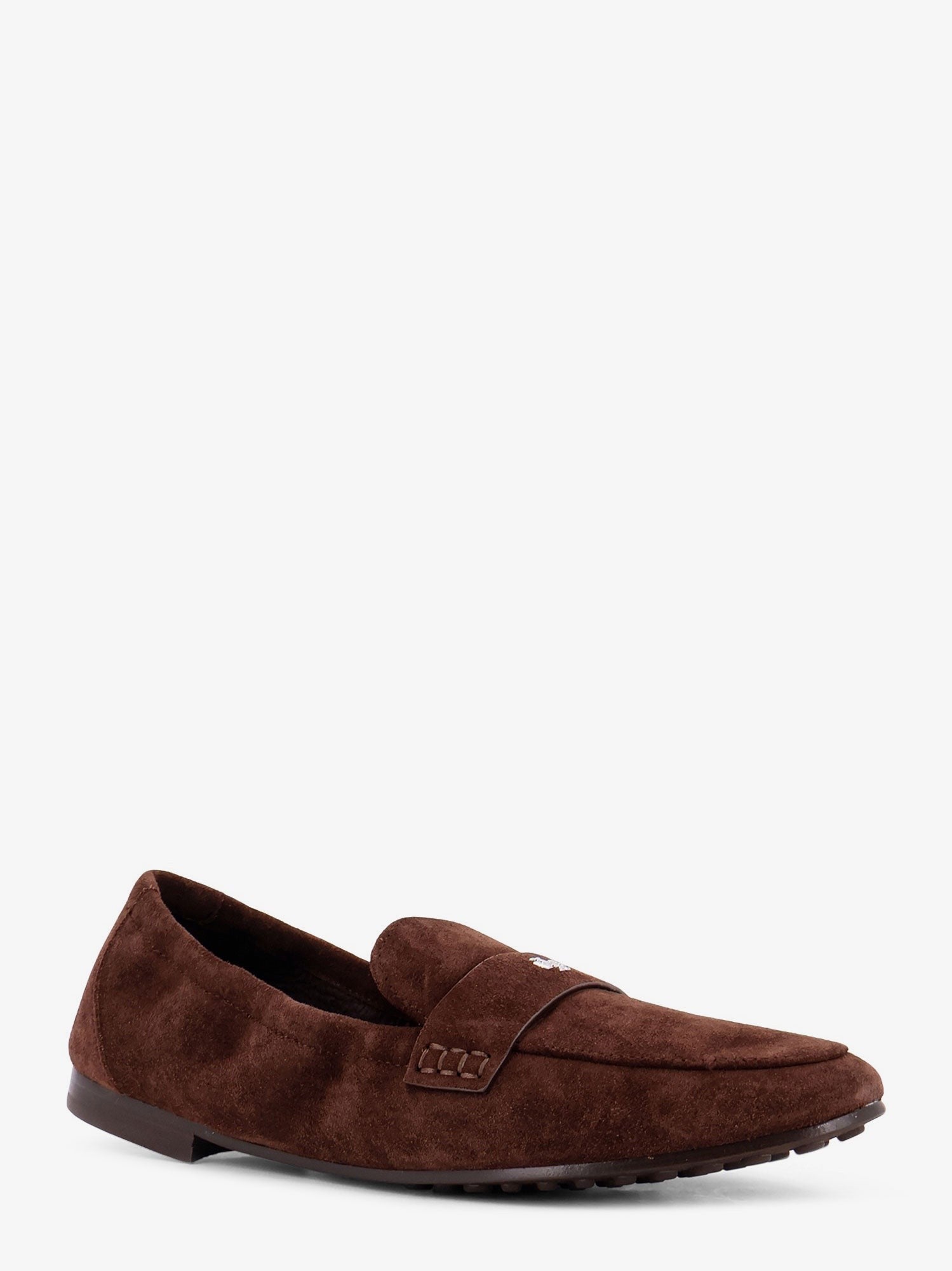 Tory Burch Women's Suede Loafer Black