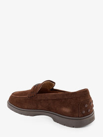 Tod's Men's Suede Loafers Brown