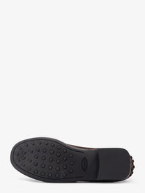 Tod's Women's Suede Loafers Brown