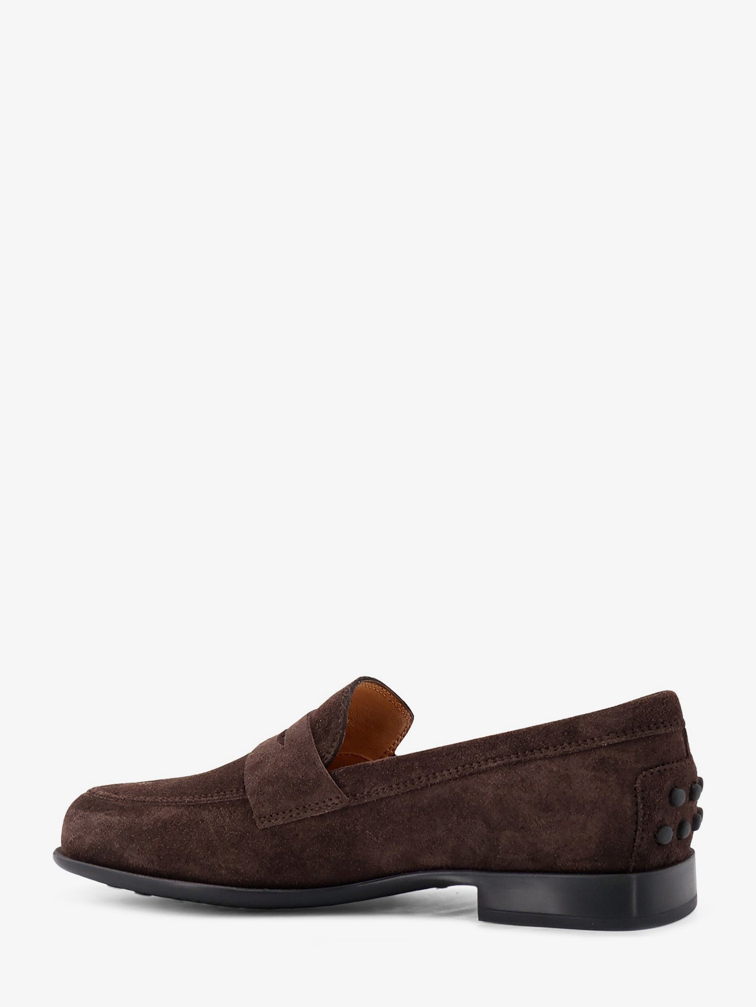 Tod's Women's Suede Loafers Brown