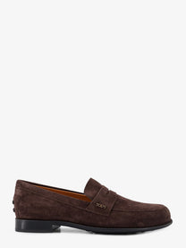 Tod's Women's Suede Loafers Brown