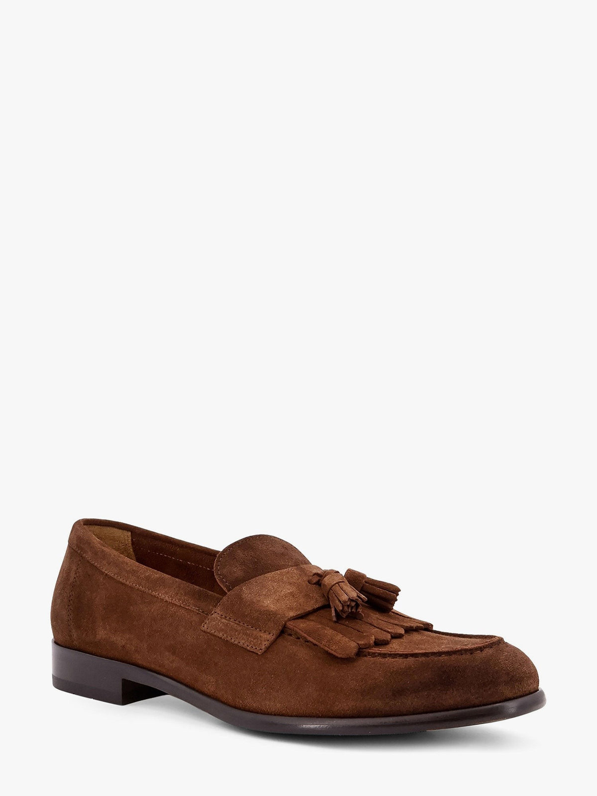 Doucal's Men's Suede Loafers Gold, view 2