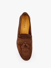 Doucal's Men's Suede Loafers Gold, view 5