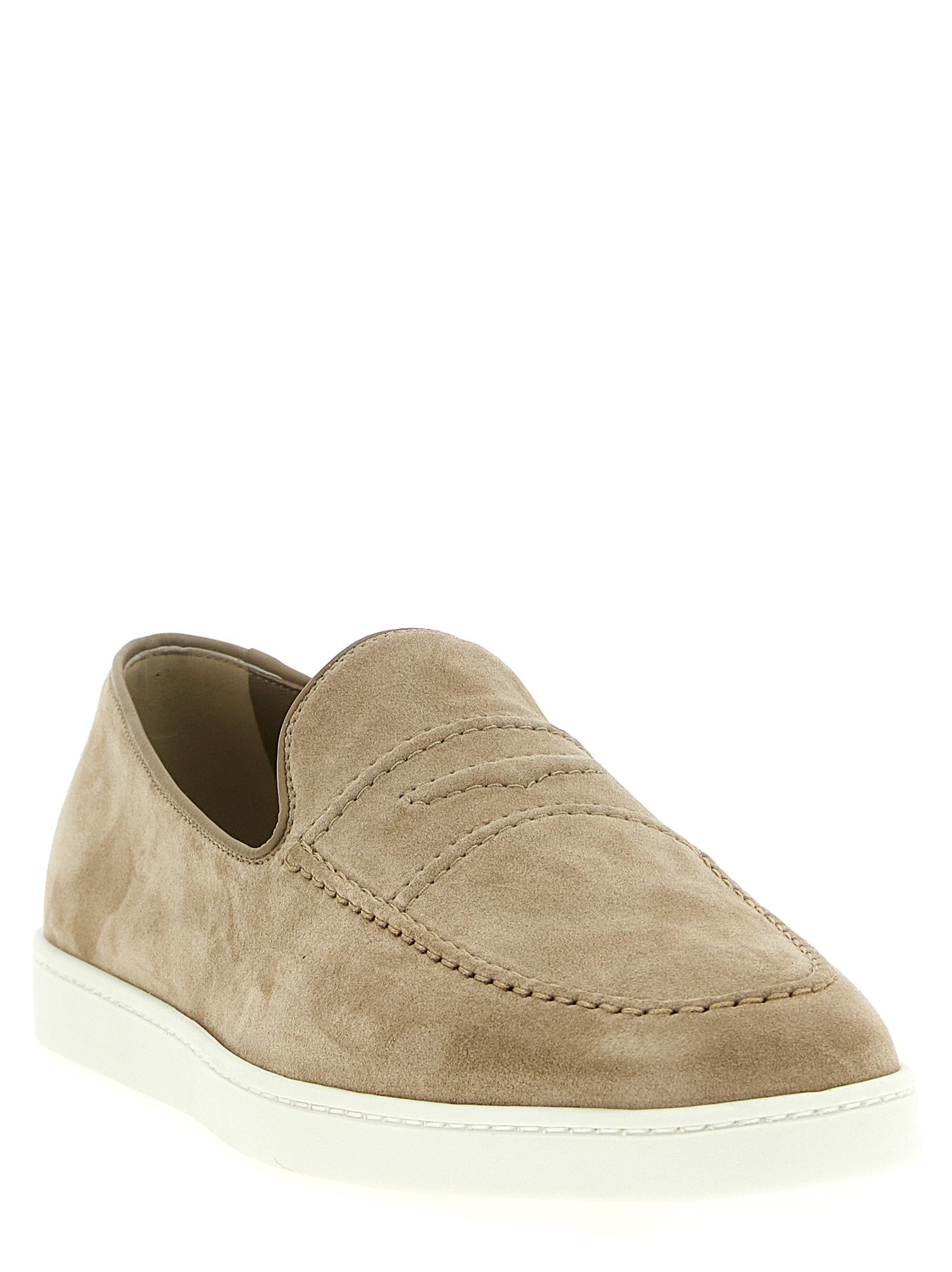 Church's Suede Loafers Beige