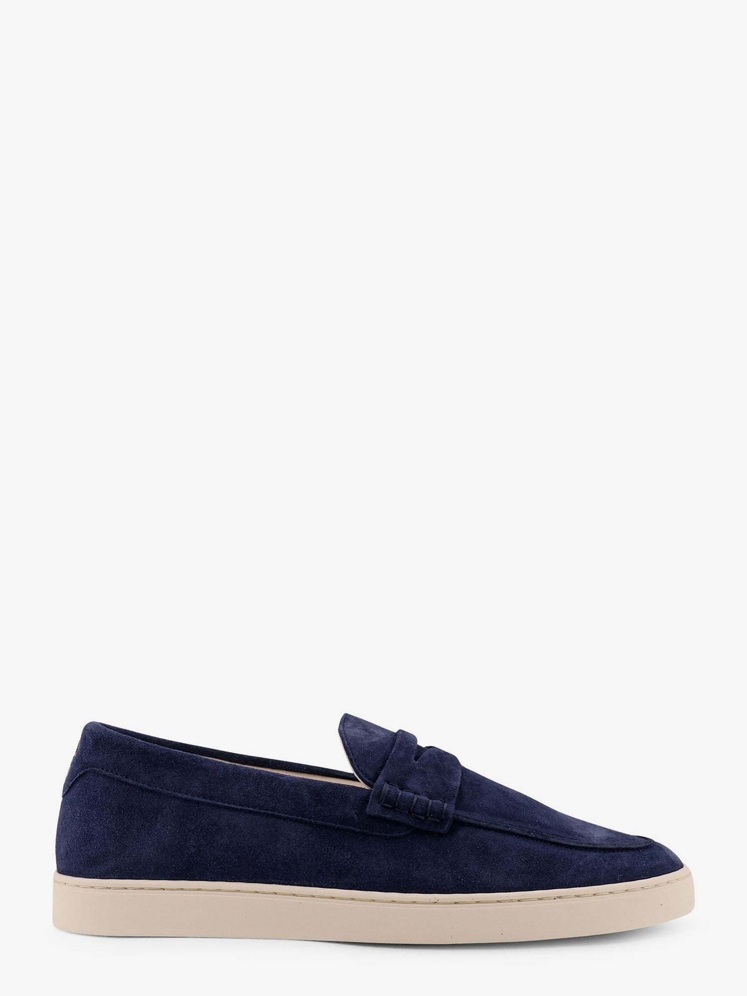 Brunello Cucinelli Men's Suede Loafers Black