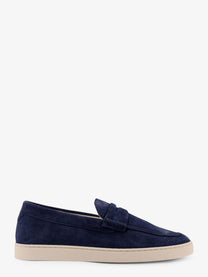 Brunello Cucinelli Men's Suede Loafers Black