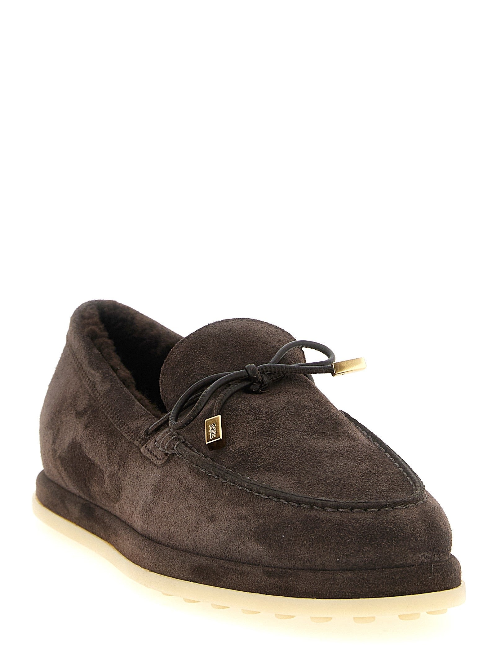 Tod's Suede Loafers Brown