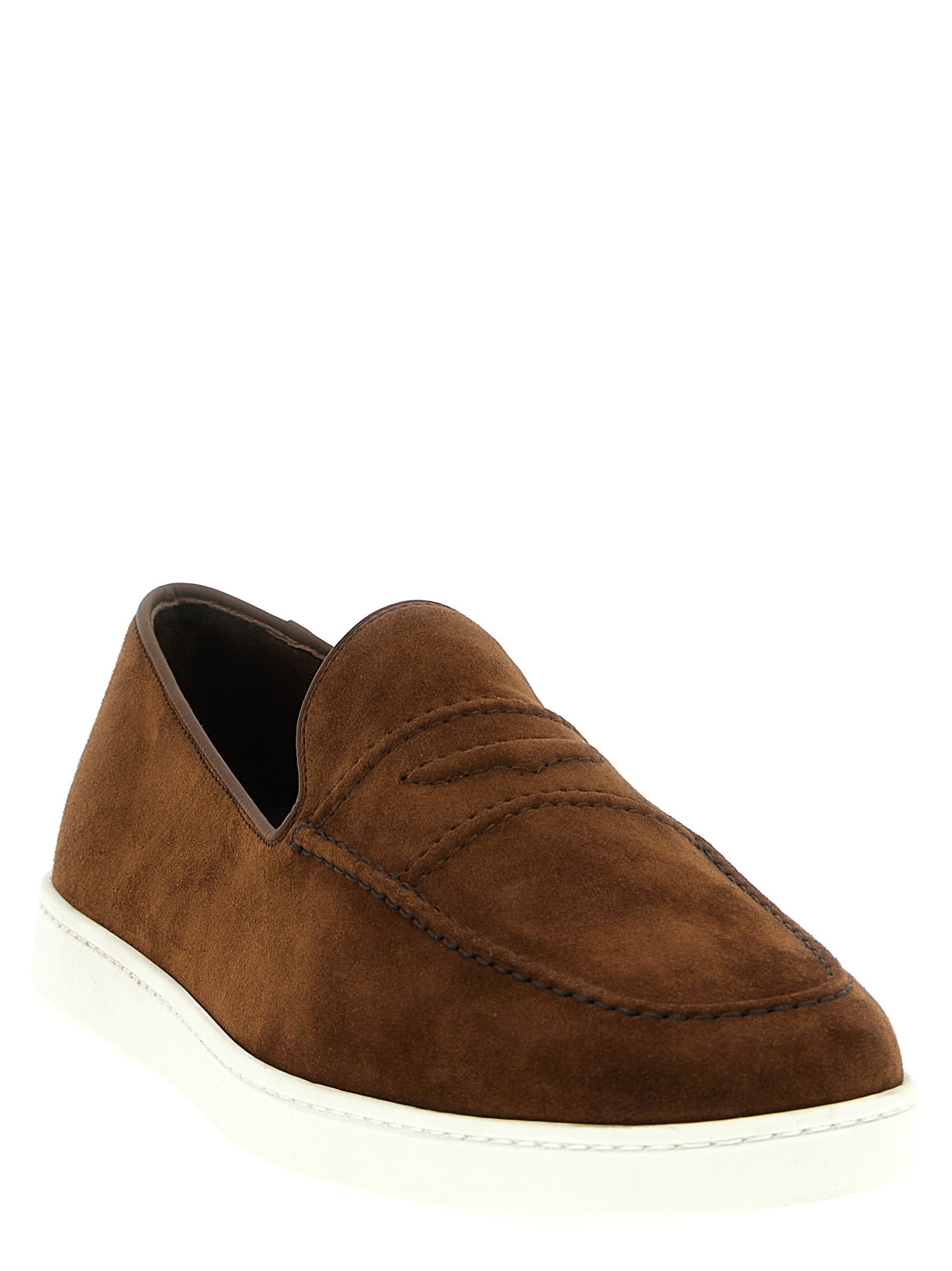 Church's Suede Loafers Brown