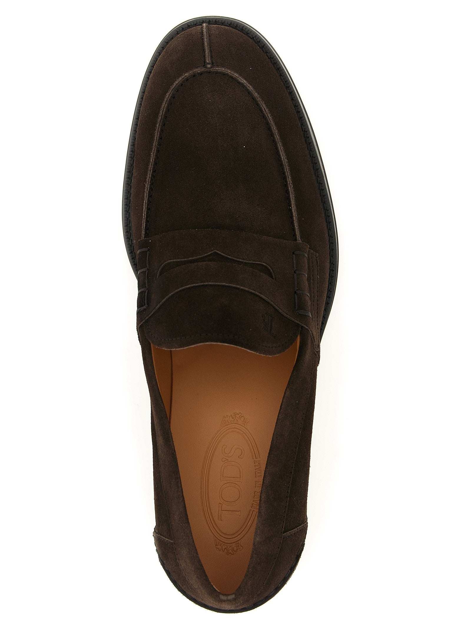 Tod's Suede Loafers Brown