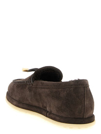 Tod's Suede Loafers Brown