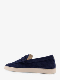 Brunello Cucinelli Men's Suede Loafers Black