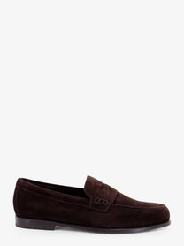 Doucal's Men's Suede Loafers Gold