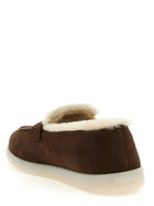 PRADA Suede Loafers Brown, view 3