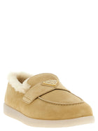 PRADA Suede Loafers Beige, view 2
