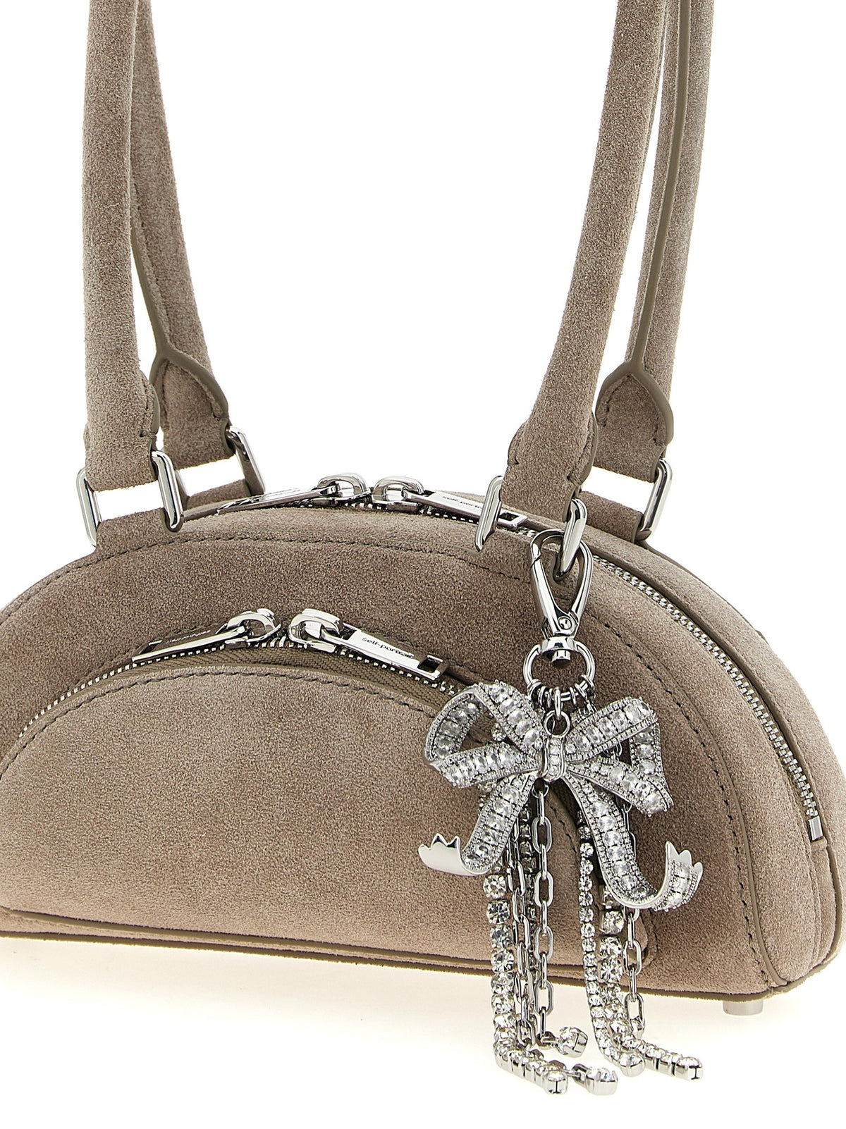 self-portrait Suede Mini Grey