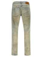 AMIRI Suede MX1 Jeans Beige, view 2