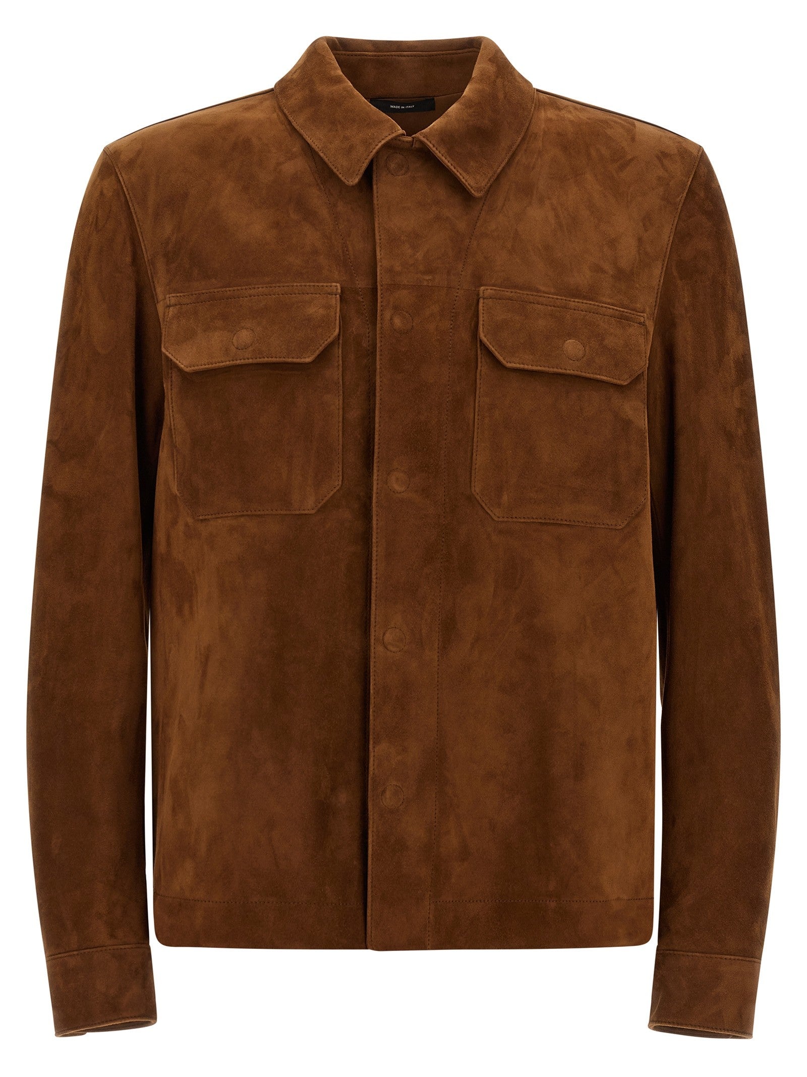 Tom Ford Suede Overshirt Brown