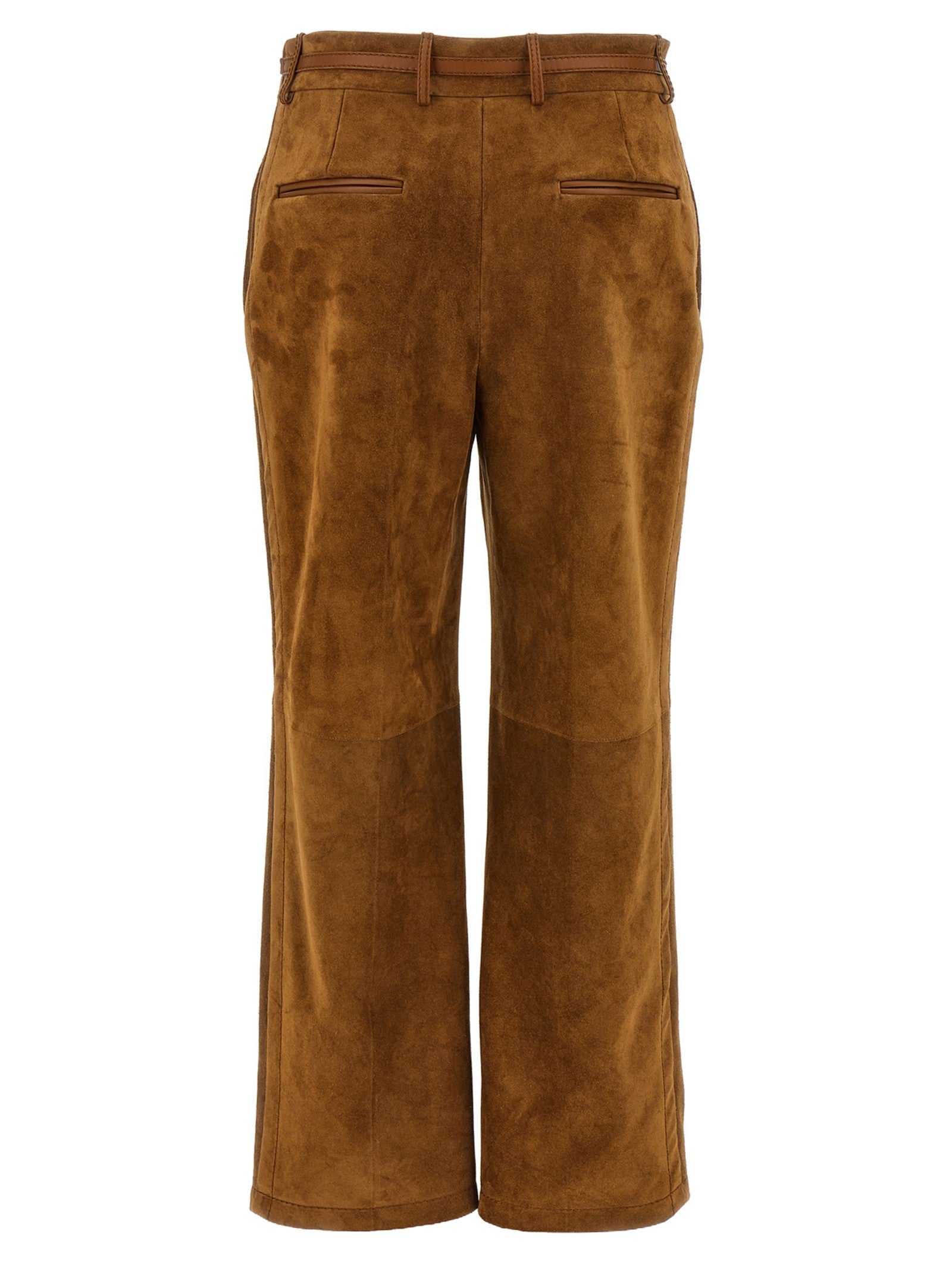 Gucci Suede Pants Brown