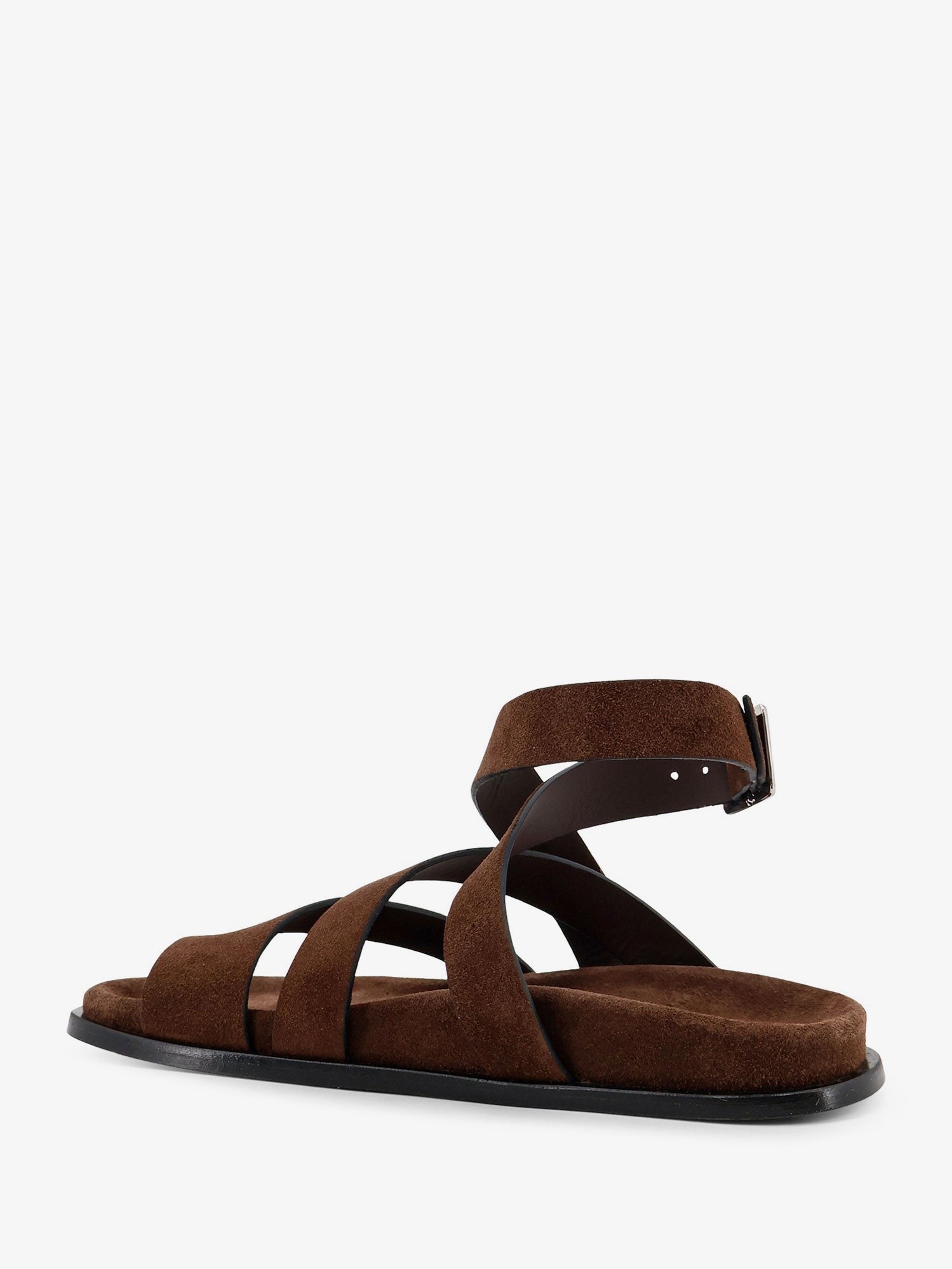Alohas Women's Suede Sandals Brown