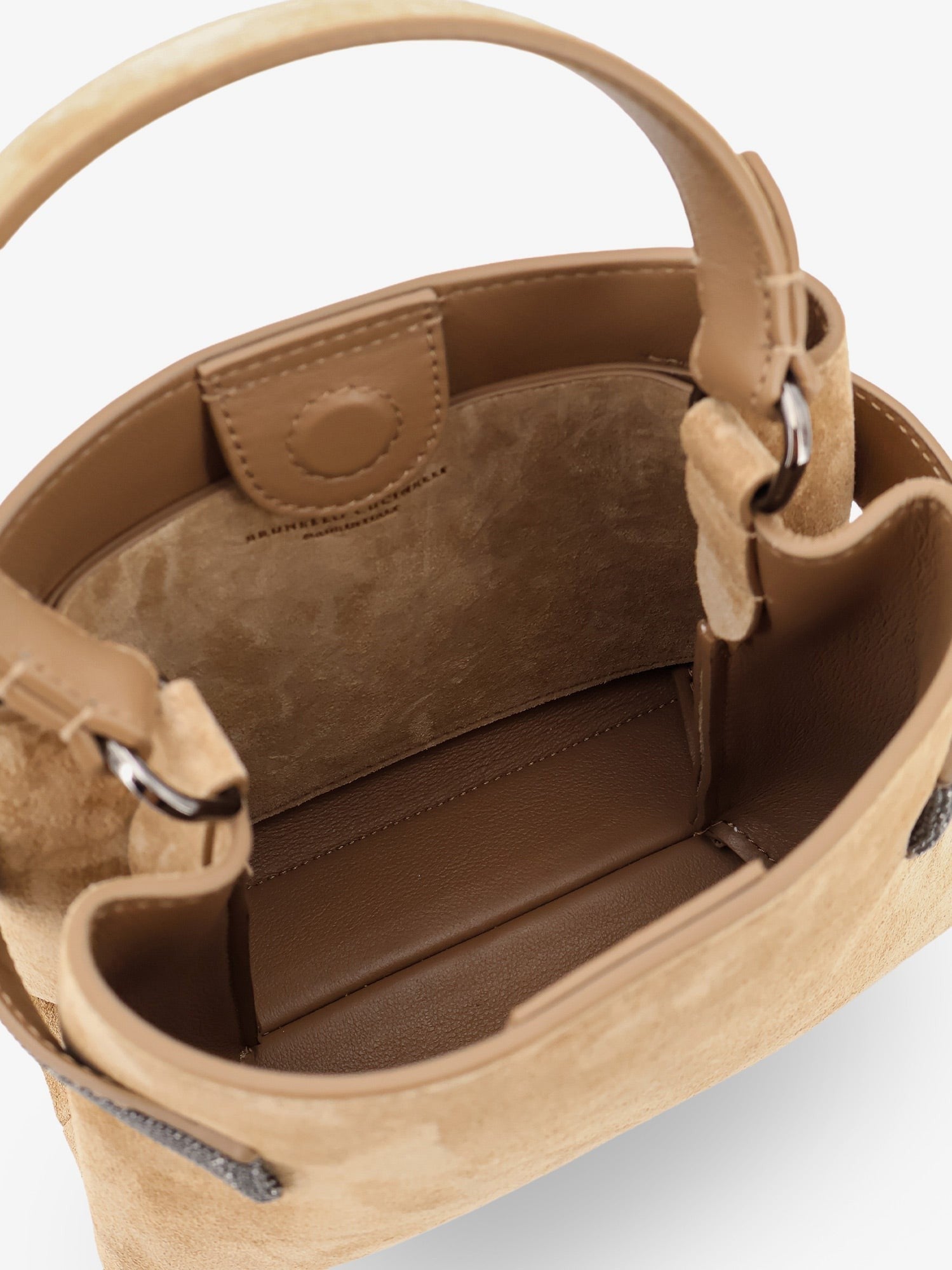 Brunello Cucinelli Women's Suede Shoulder Bag Brown