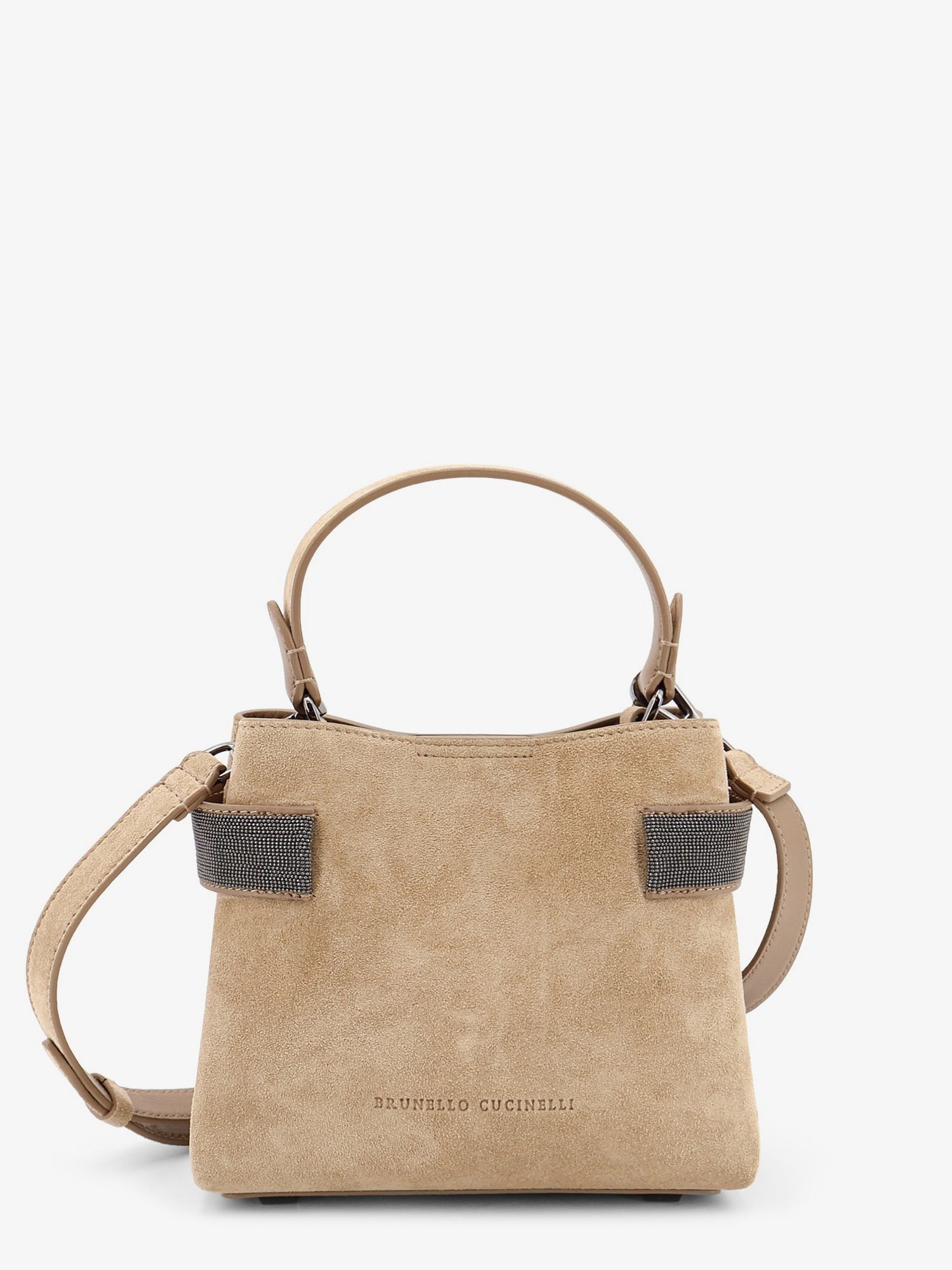 Brunello Cucinelli Women's Suede Shoulder Bag Brown
