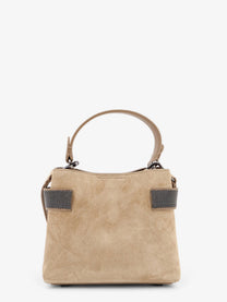 Brunello Cucinelli Women's Suede Shoulder Bag Brown