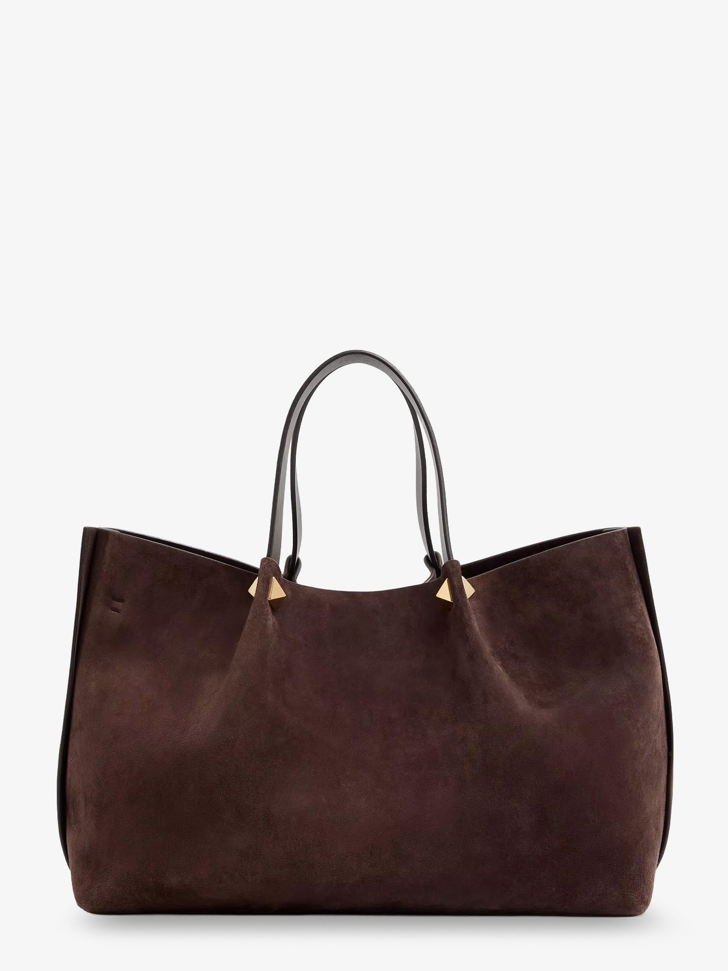 Valentino Women's Suede Shoulder Bag Brown