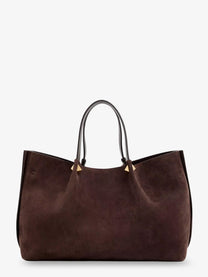 Valentino Women's Suede Shoulder Bag Brown