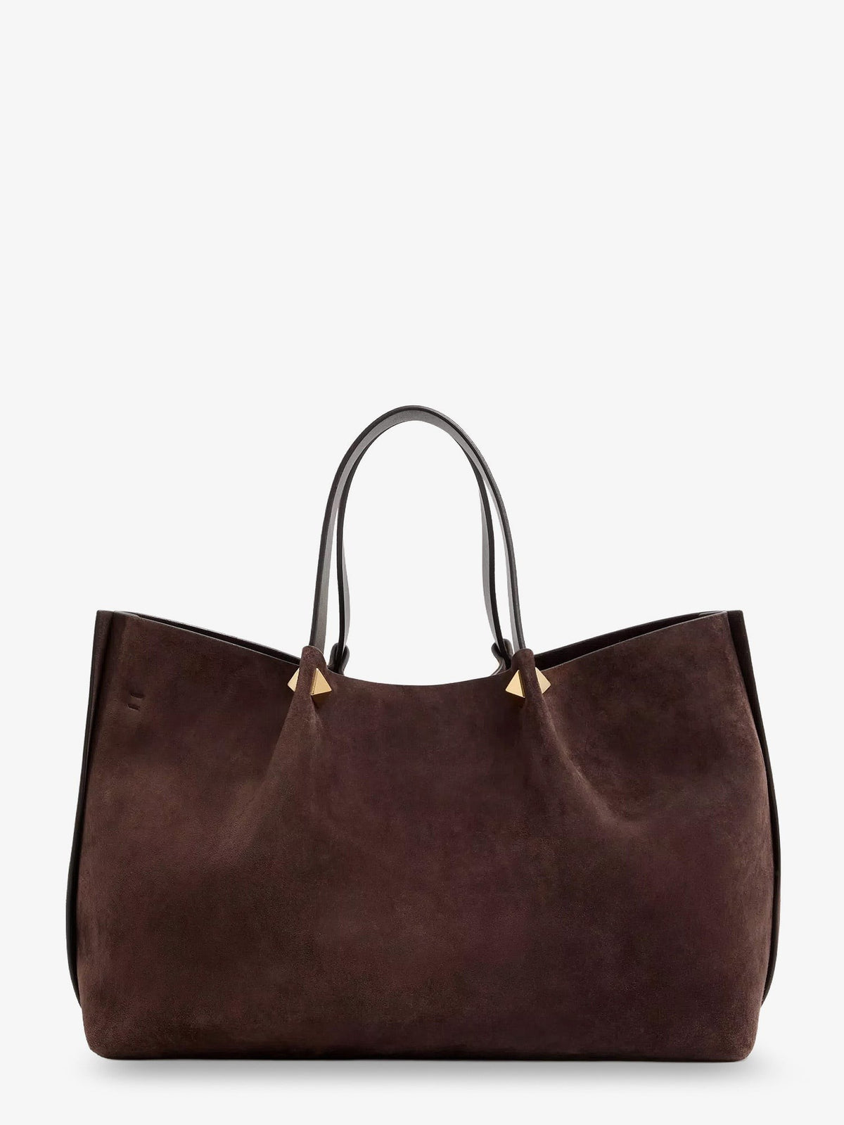 Valentino Women's Suede Shoulder Bag Brown, view 2