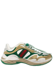 Gucci Men's Suede Sneaker White