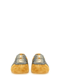 Dries Van Noten Men's Suede Sneaker Multicolor