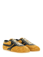 Dries Van Noten Men's Suede Sneaker Multicolor