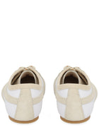 Dries Van Noten Women's Suede Sneaker White, view 4