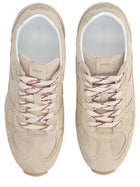 Alohas Women's Suede Sneaker Beige, view 5