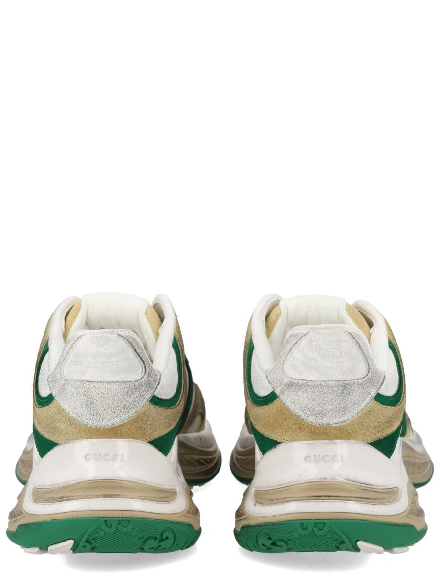 Gucci Men's Suede Sneaker White