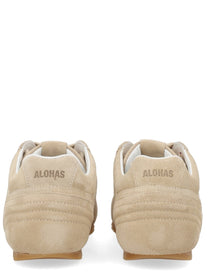 Alohas Women's Suede Sneaker Beige