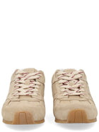 Alohas Women's Suede Sneaker Beige, view 3