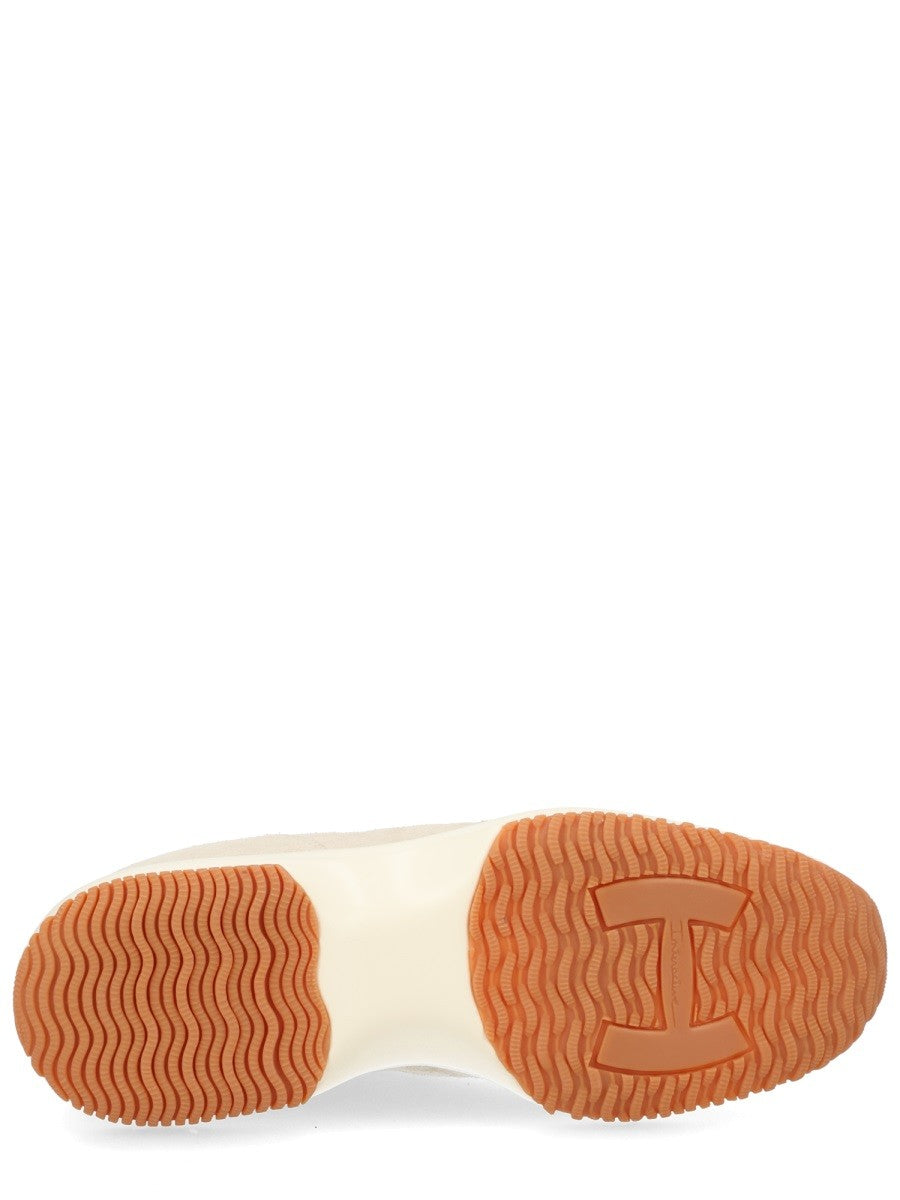 Hogan Women's Suede Sneaker Beige