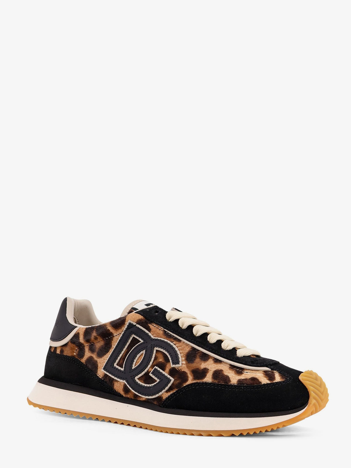 Dolce &amp; Gabbana Women's Suede Sneakers Black, view 2