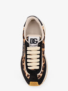 Dolce &amp; Gabbana Women's Suede Sneakers Black, view 5
