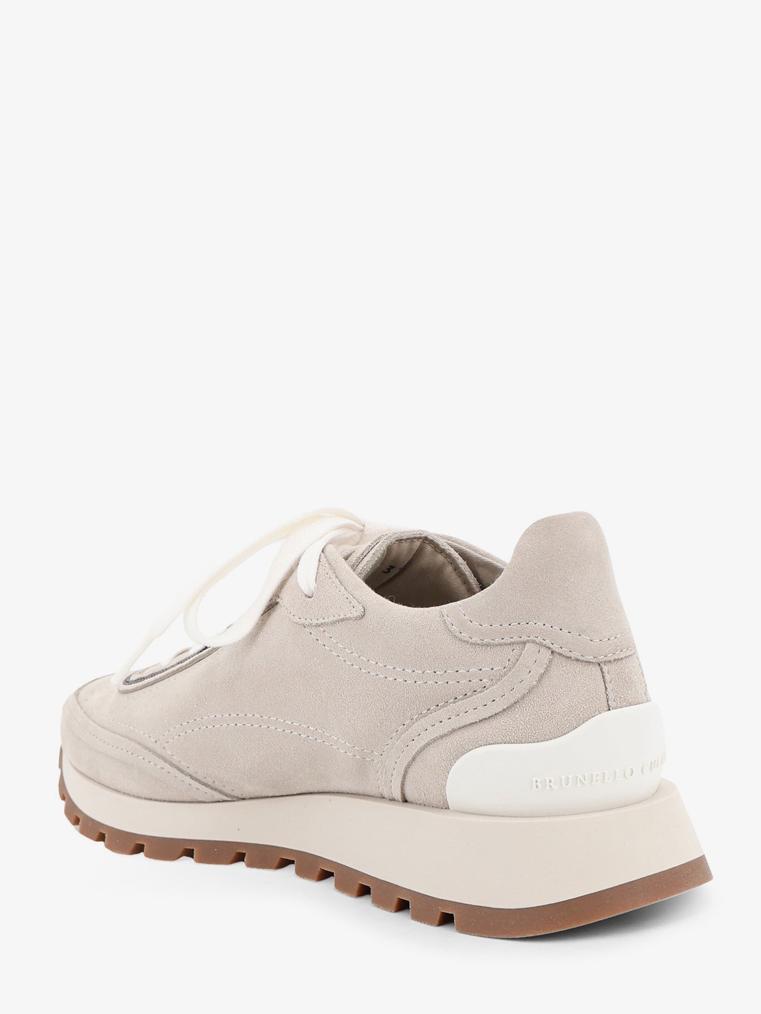 Brunello Cucinelli Women's Suede Sneakers QUARZO