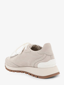 Brunello Cucinelli Women's Suede Sneakers QUARZO