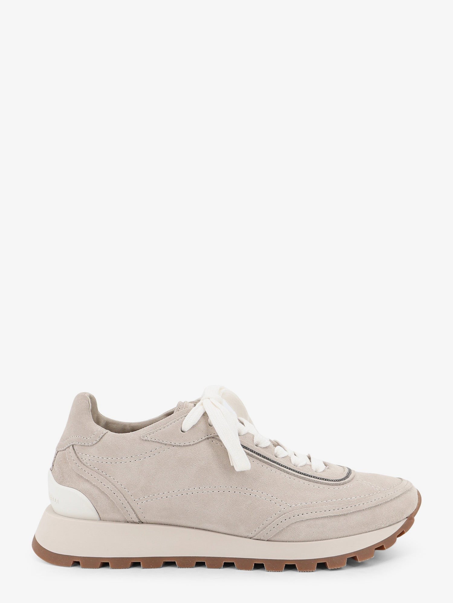 Brunello Cucinelli Women's Suede Sneakers QUARZO