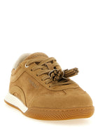 TWINSET Suede Sneakers Beige, view 2
