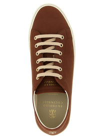 Brunello Cucinelli Suede Sneakers Brown